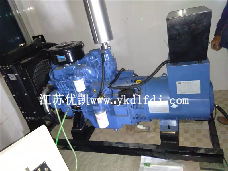 2021年1月4日，1臺30KW玉柴發電機組交付廣西某藥業公司使用