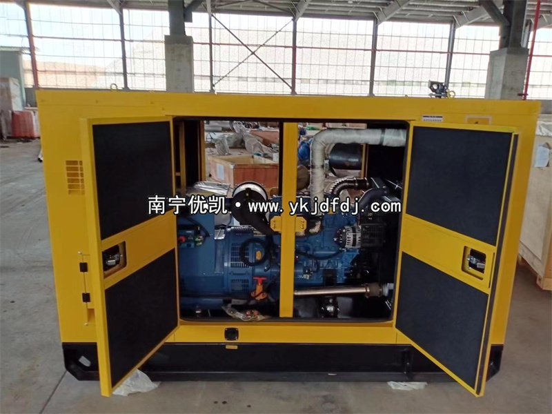 2023年7月1日，40kw玉柴靜音柴油發電機組送貨并通過驗收