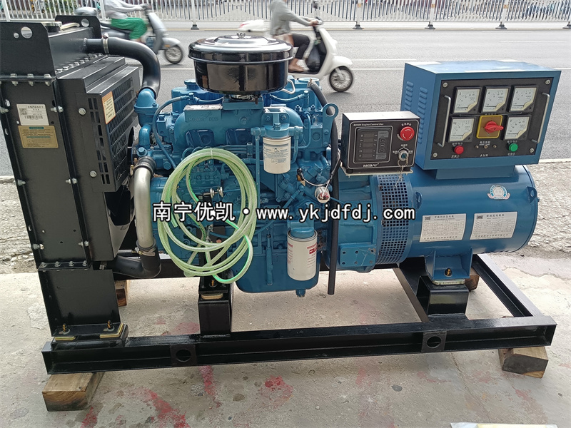 2023年6月16日，客戶自提一臺30kw玉柴柴油發電機組