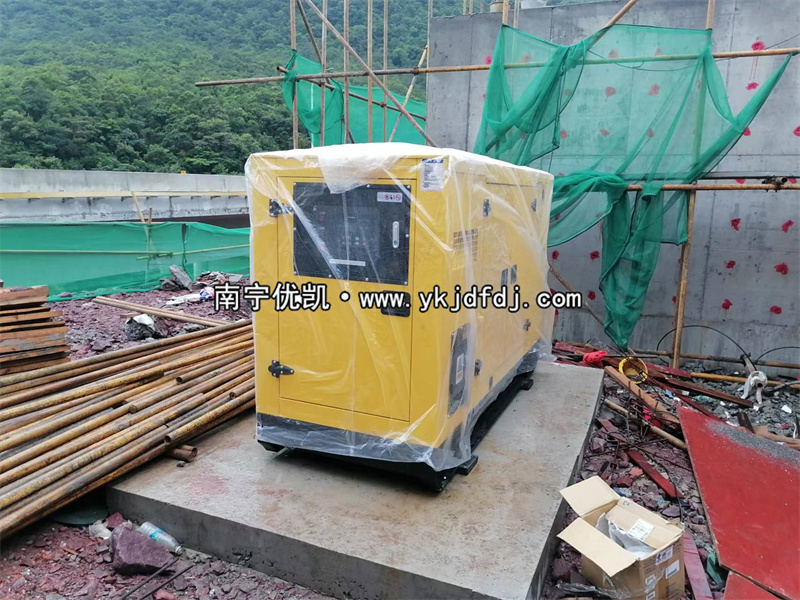 2023年9月14日，上柴50kw靜音發電機組送貨防城港項目