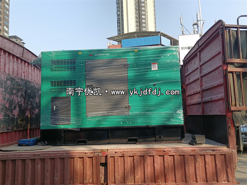 2024年12月25日，崇左項目90kw低噪音柴油發電機組