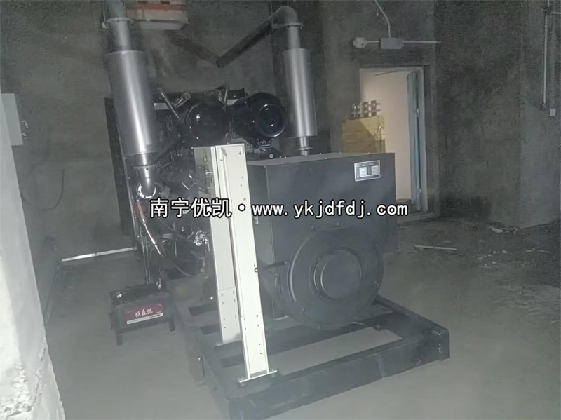 2024年3月25日，馬山高鐵站項目500kw凱普柴油發電機組安裝完成