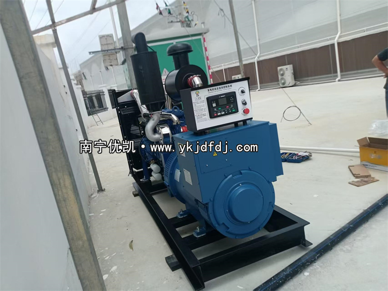 2025年5月15日，300kw柴油發電機組到貨試機調試