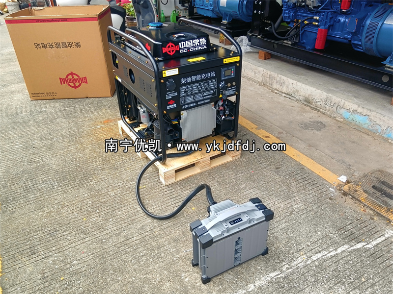 2025年7月14日，客戶到店自提無人機充電柴油發電機組